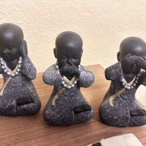 3er-Figuren-Set - nichts hören, nichts sagen, nichts sehen